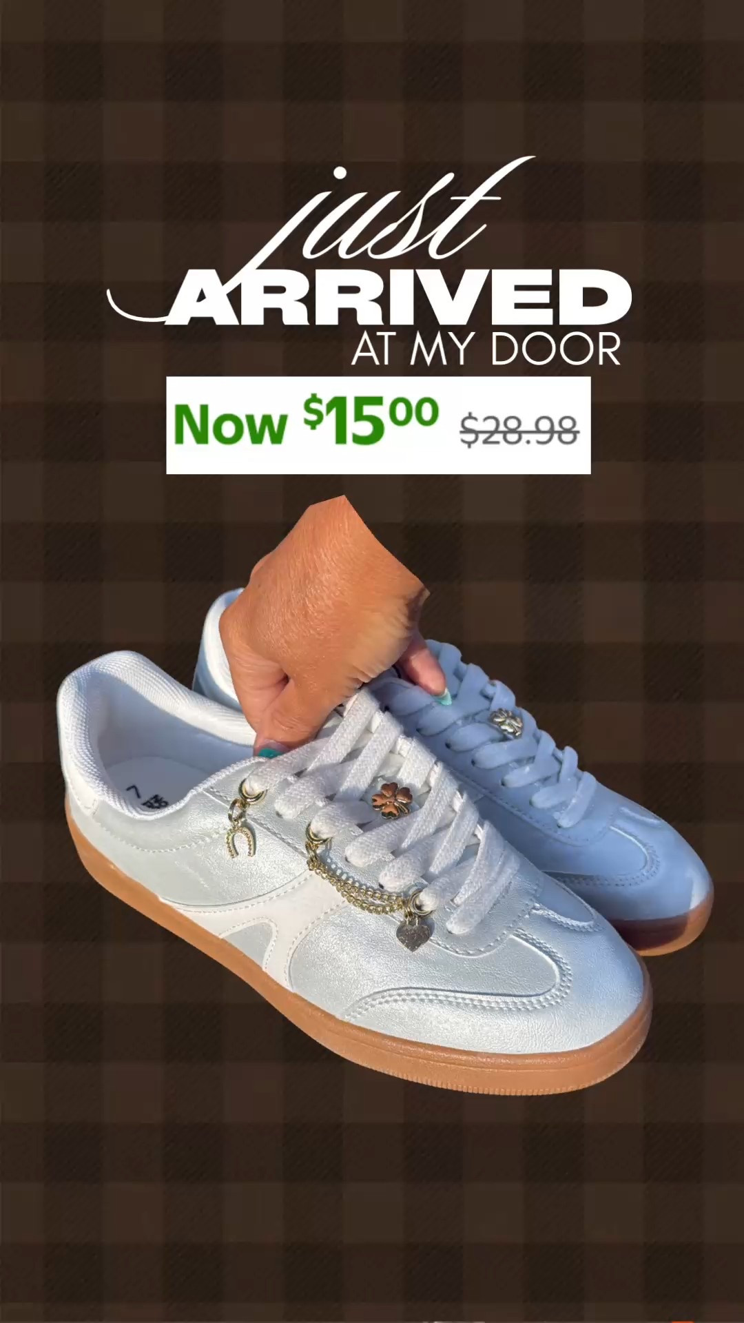 Just got these in from my latest order and I LOVE them! Love the jewel details.

Fall shoes, fall sneakers, fashion sneakers, fall fashion, fall outfits, Walmart shoes, Walmart finds, Walmart fashion 




#LTKSeasonal #LTKShoeCrush #LTKSaleAlert