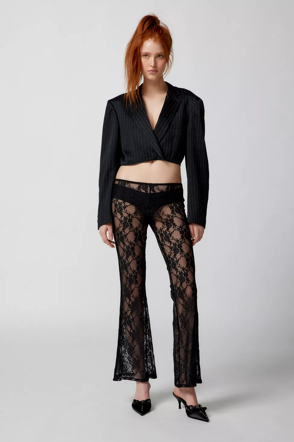 Out From Under Lace Flare Pant | Urban Outfitters (US and RoW)
