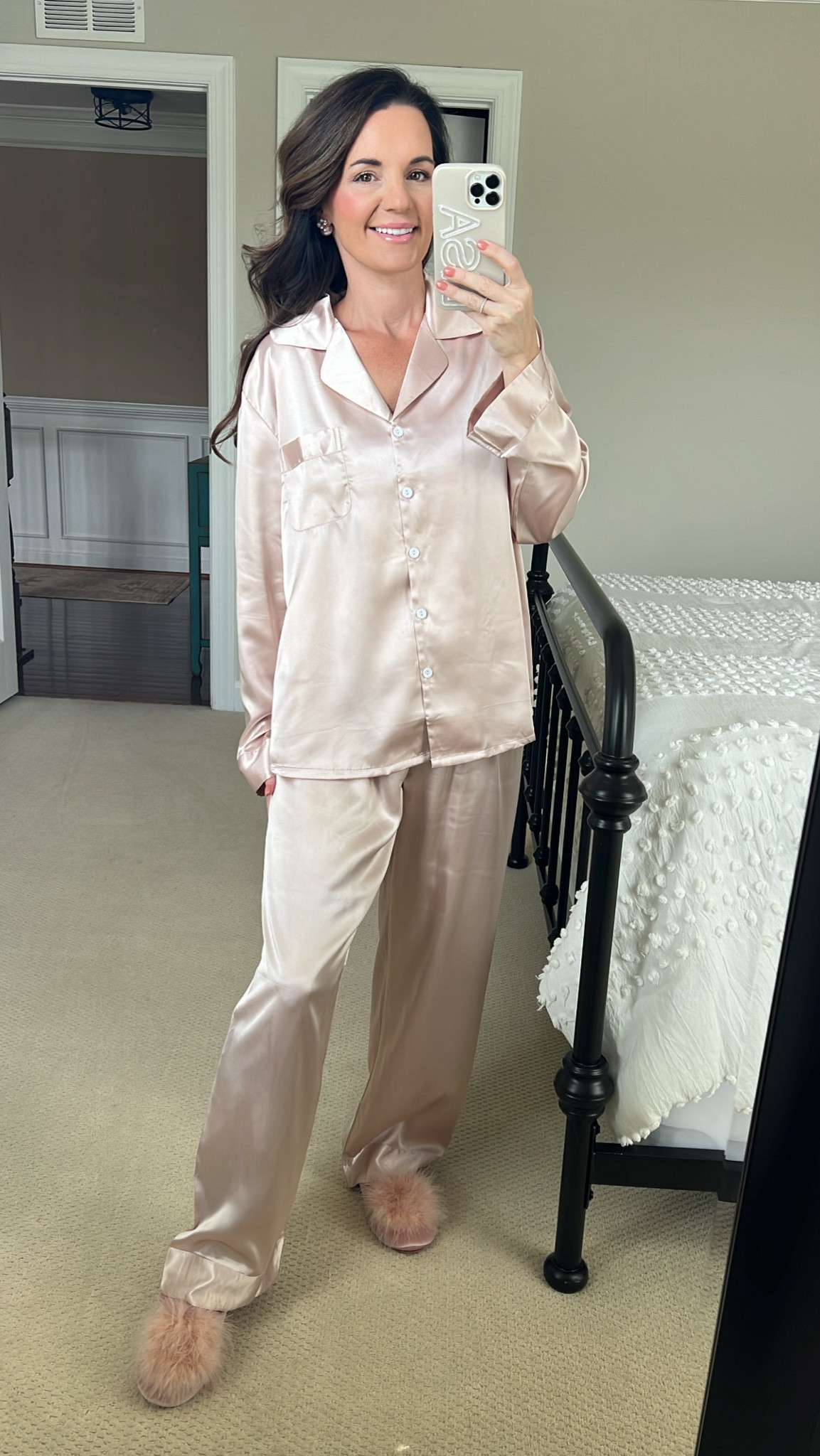 Amazon pajamas and Amazon slippers 
Pajama party
Pj party 
Pajamas / satin / comfy / theme party 

#LTKStyleTip #LTKFindsUnder50