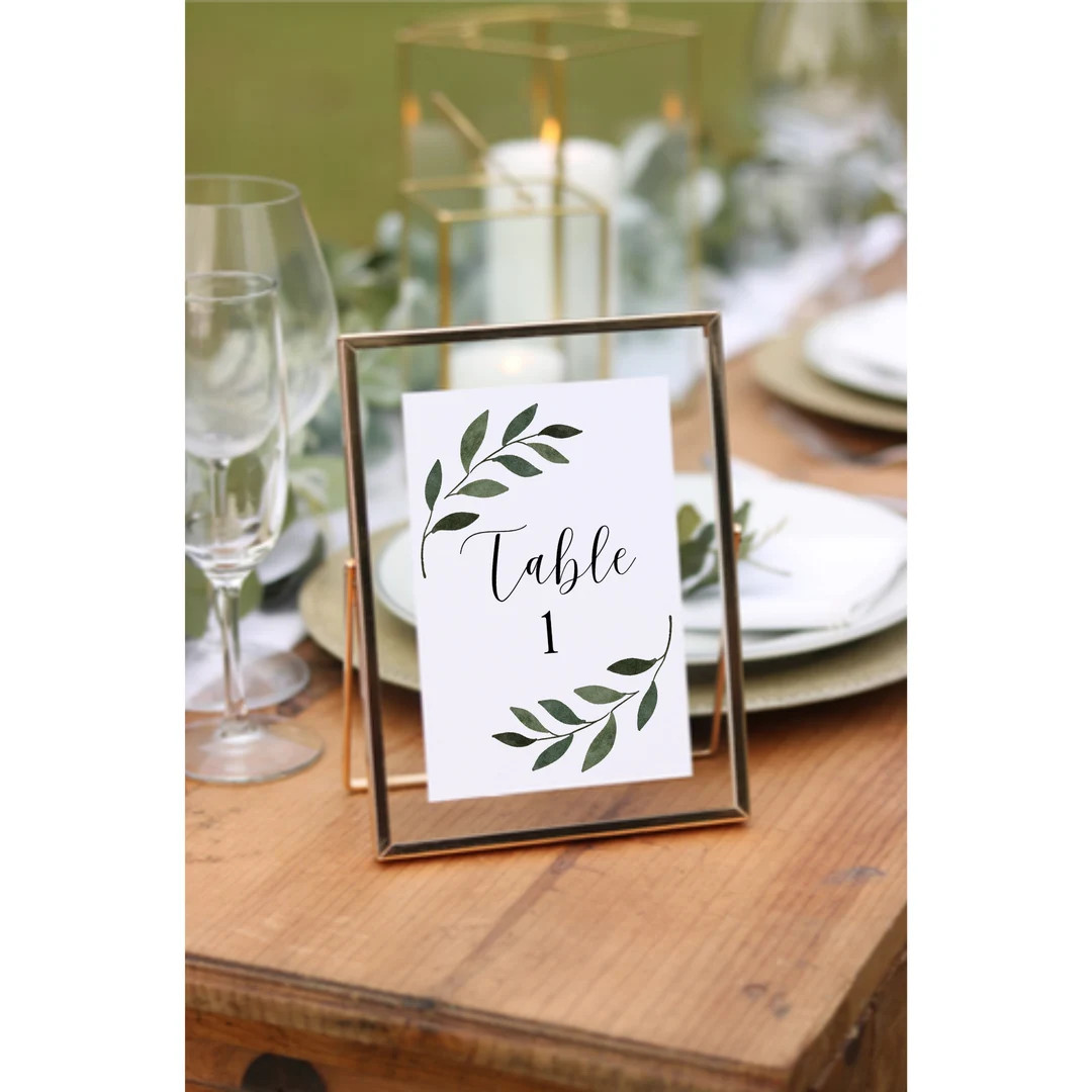 Wedding Table Number Template Modern Wedding Wedding Templates Wedding Tables Numbers Wedding Tem... | Etsy (CAD)