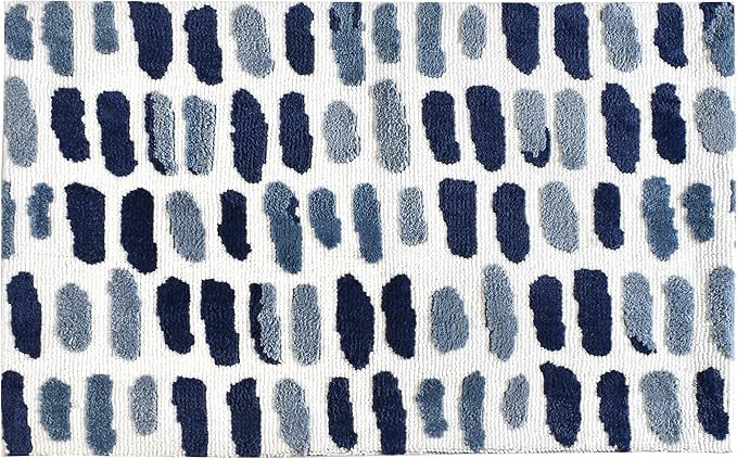 Simple Spaces by Jellybean Mediterranean Blues Accent Rug | Amazon (US)