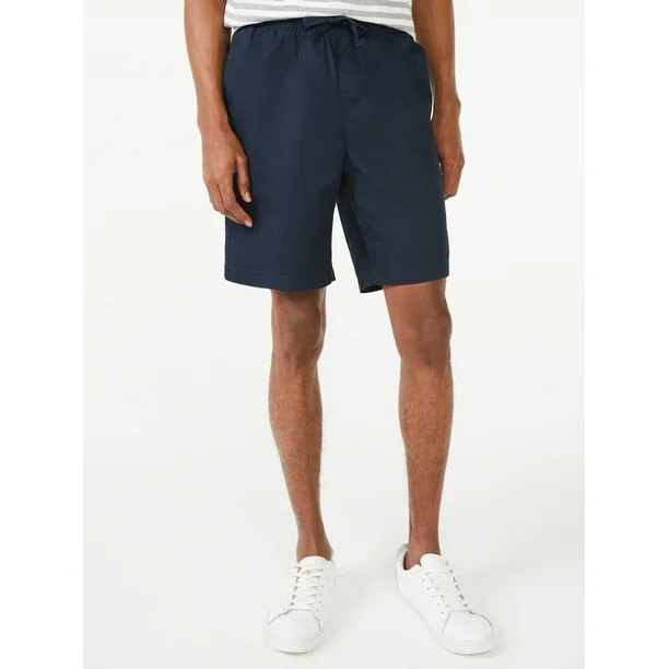 Free Assembly Men's 9” E-Waist Utility Shorts | Walmart (US)