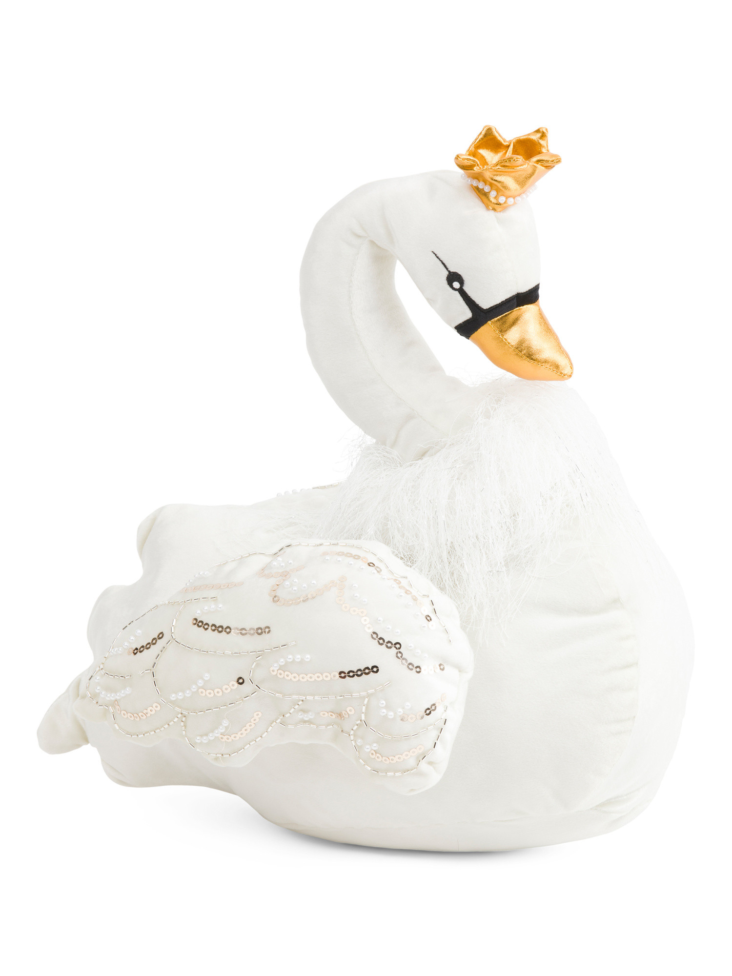 17x16 Elegant Swan Pillow | TJ Maxx