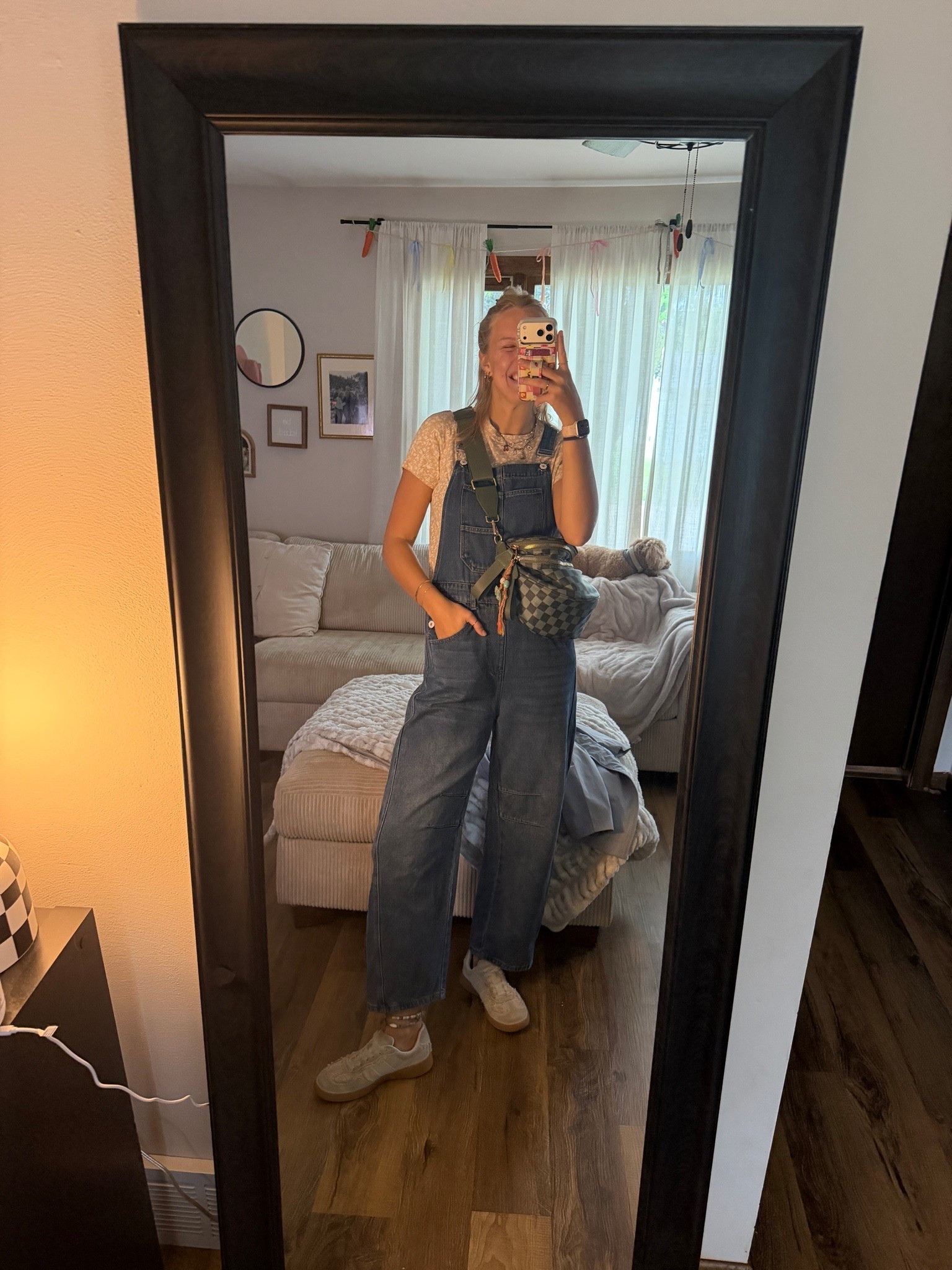 Saturday’s rainy OOTD — 09.19.26 ☔️🌧️🤎

Medium in denim overalls from Amazon
8.5 in sneakers from Amazon (the best free people dupes)
small tall in tan floral Everyday Tee from Old Navy

Amazon finds, Amazon fashion, Amazon overalls, Amazon trends, outfit trends, summer outfits, free people dupes, free people dupe overalls, Amazon sneakers, Amazon footwear, red sneakers, red shoes, summer shoes, outfit of the day, Amazon finds

#LTKootd #LTKSeasonal #LTKSaleAlert