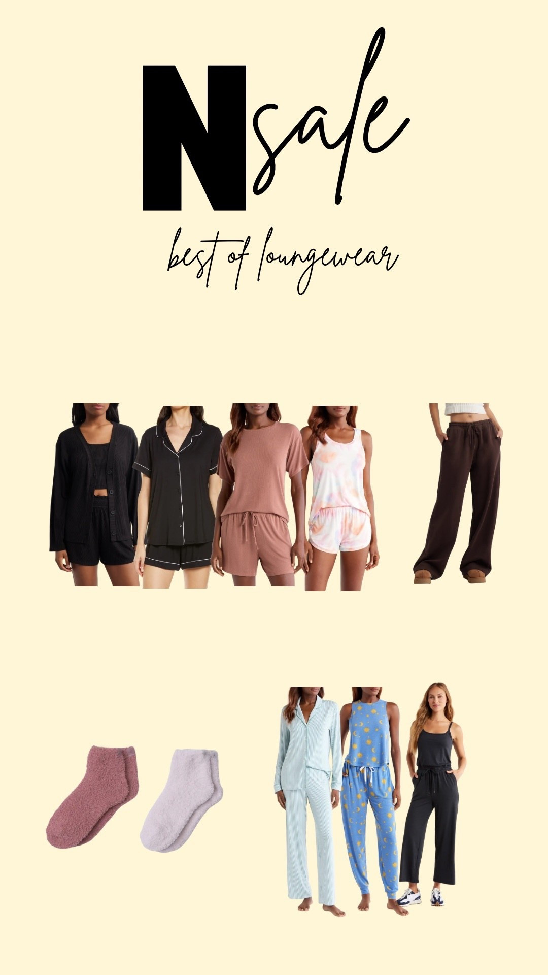 Nordstrom Sale lounge wear and pajama finds! 

If you really want to feel luxurious, grab the Barefoot Dreams Socks

#nordstrom #nsale #nsalepajamas

#LTKStyleTip #LTKMidsize #LTKFindsUnder50