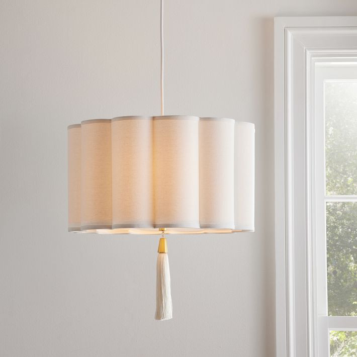 Scalloped Pendant | Pottery Barn Teen