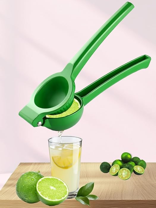 Lemon Squeezer, 7.8 inch Aluminum Alloy Manual Juicer for Lemon with Non-Slip Handle, Kitchen Too... | Amazon (US)