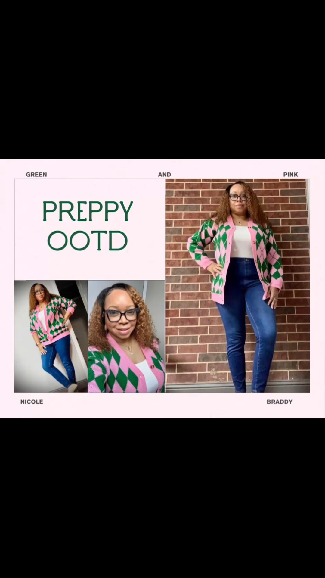 Pretty in pink and green 💕💚 Today’s outfit was totally AKA-inspired — a cozy cardigan, white tank, and high-waisted jeans with my go-to nude flats. Comfy, classic, and full of color!

#OOTD #StyleInspo #PreppyStyle #PinkAndGreen #CasualChic #LTKCreator #EverydayStyle #BudgetFinds #LTKPlusSize #LTKFindsUnder50

#LTKFindsUnder50 #LTKPlusSize