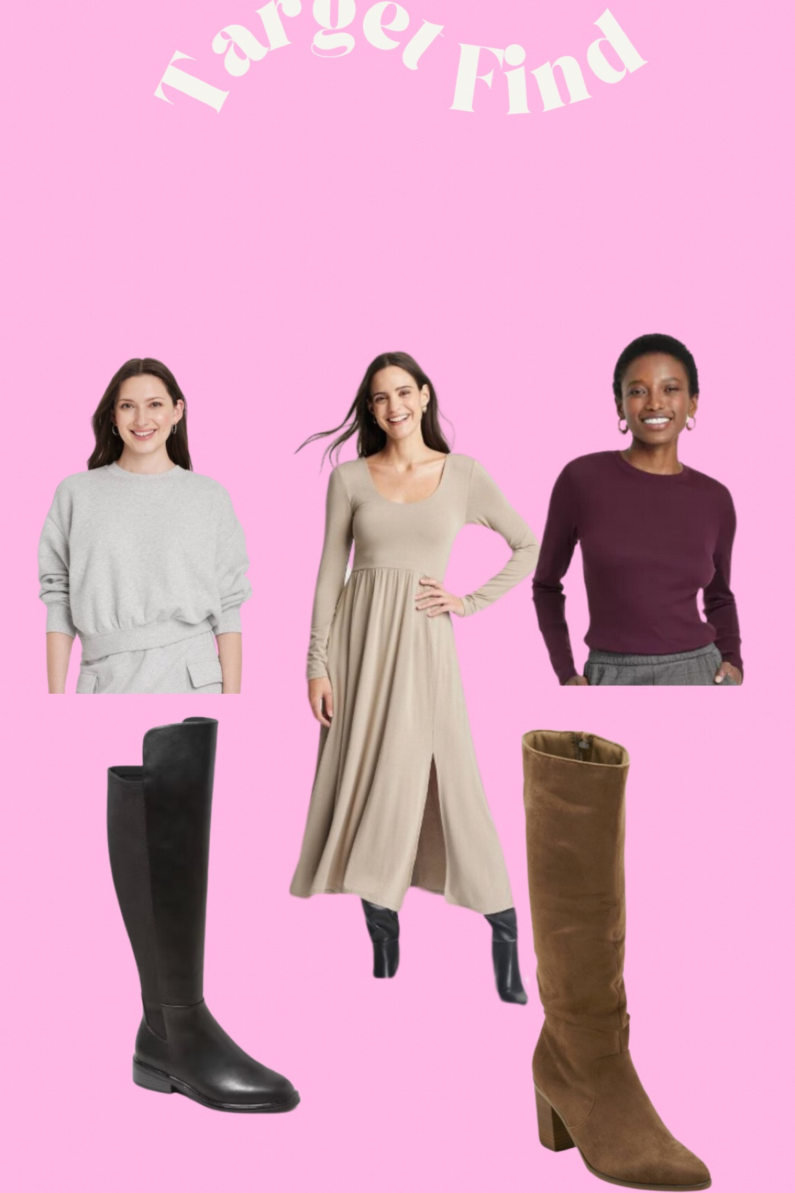 Target is doing 30% off clothing and shoes for all until Saturday. These are the pieces I got for the fall/ winter since most of what I have doesn't fit me. 

#LTKMidsize #LTKSaleAlert #LTKWorkwear