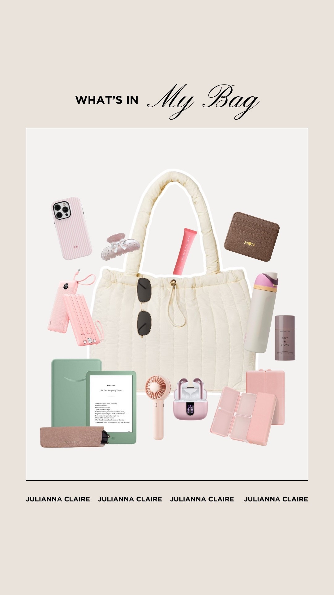 What’s in my spring bag! 

#LTKselfcare #LTKBeauty #LTKootd