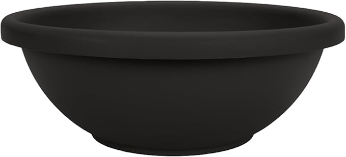 The HC Companies 20 Inch Large Garden Bowl Planter - Shallow Plant Pot with Drainage Plug for Ind... | Amazon (US)