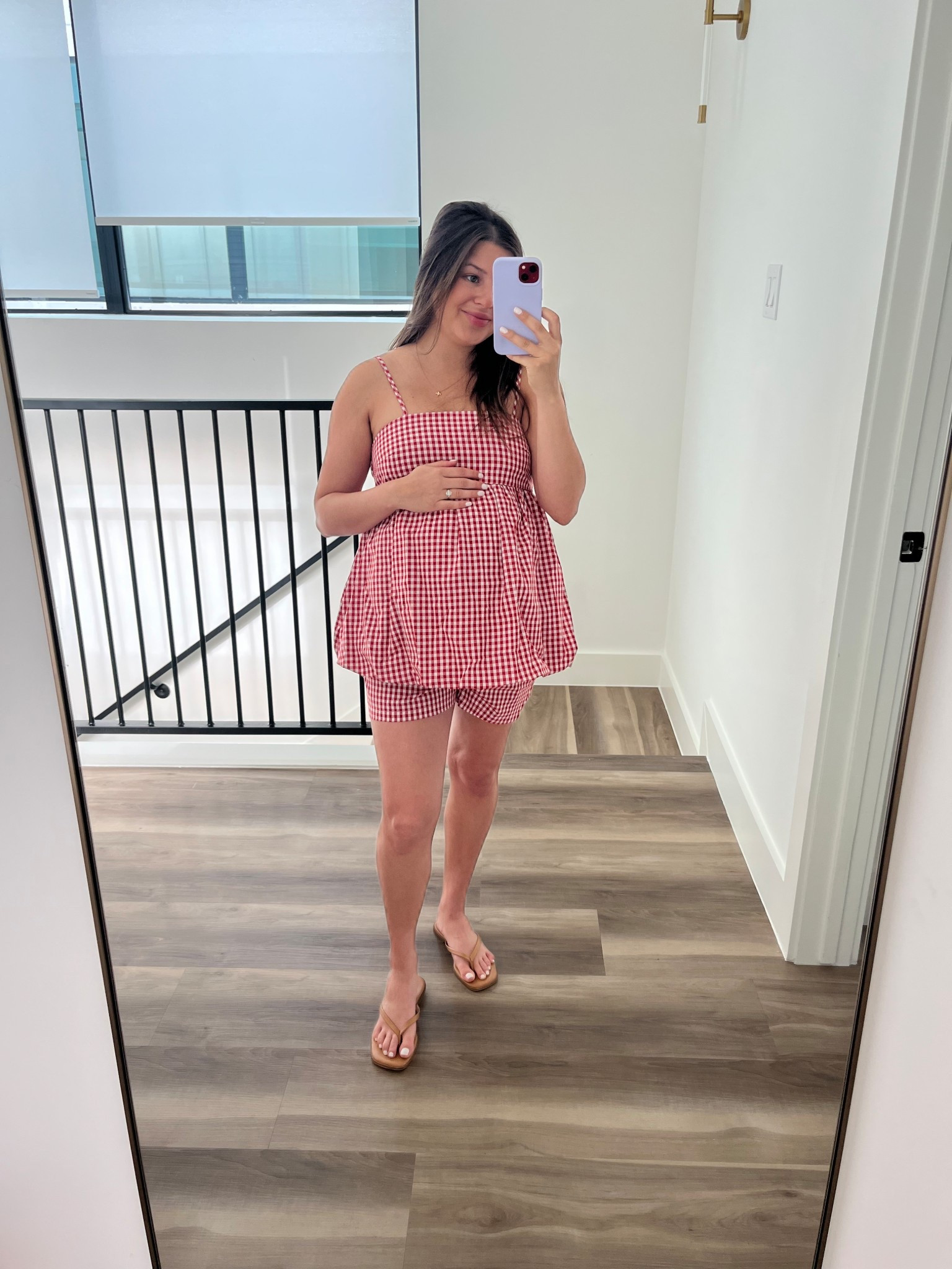 Shein maternity wear has not disappointed me yet! This red gingham two piece set was so cute on as well as comfy 🫶🏼 

Maternity, bump friendly, gingham, summer set, postpartum set, matching set

#LTKBump #LTKFindsUnder50