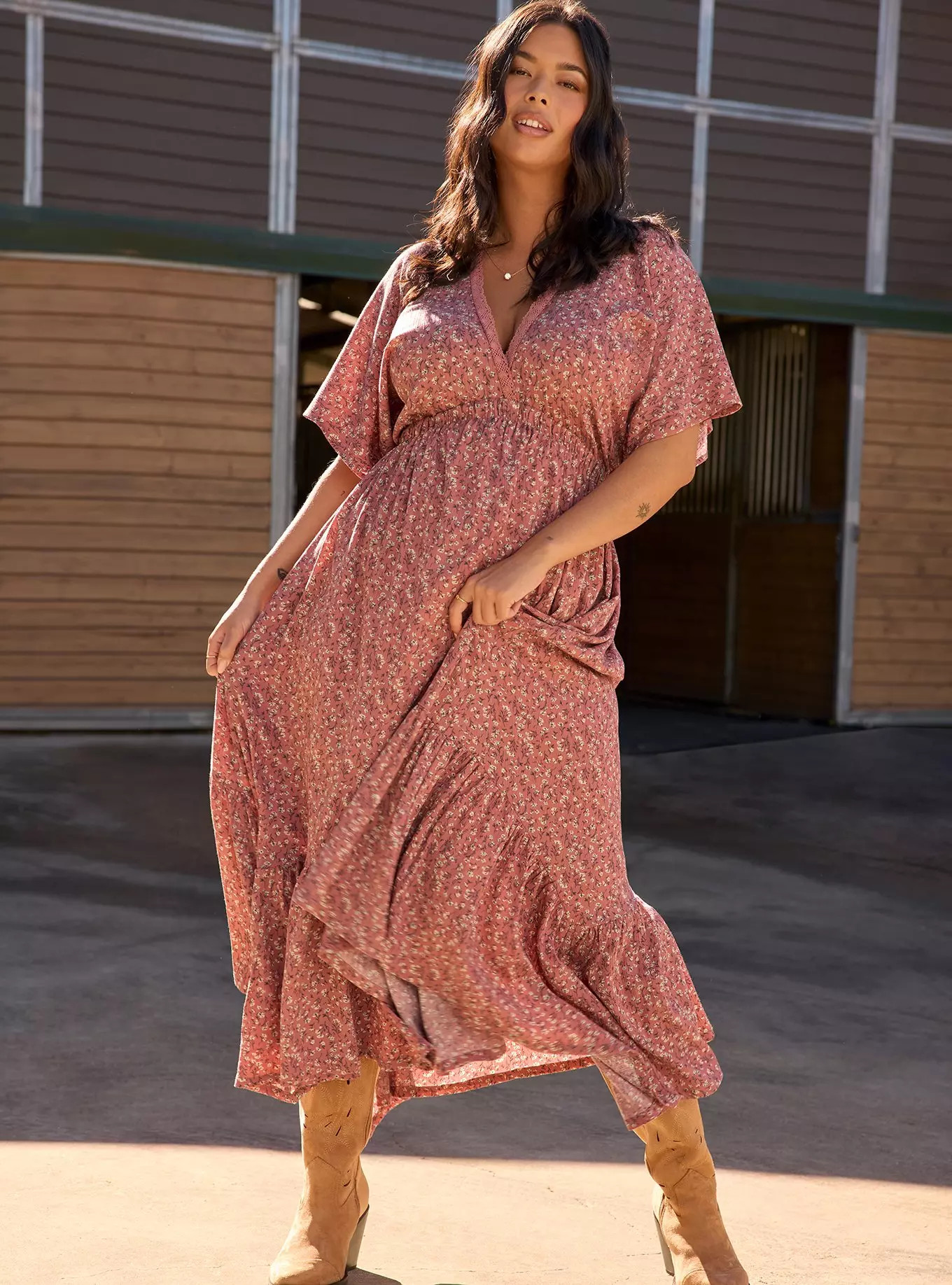Festi Hanky Hem Maxi Dress | Torrid (US & Canada)