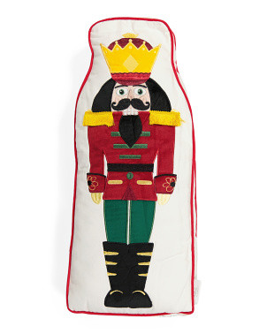 9x20 Shaped Nutcracker Pillow | TJ Maxx