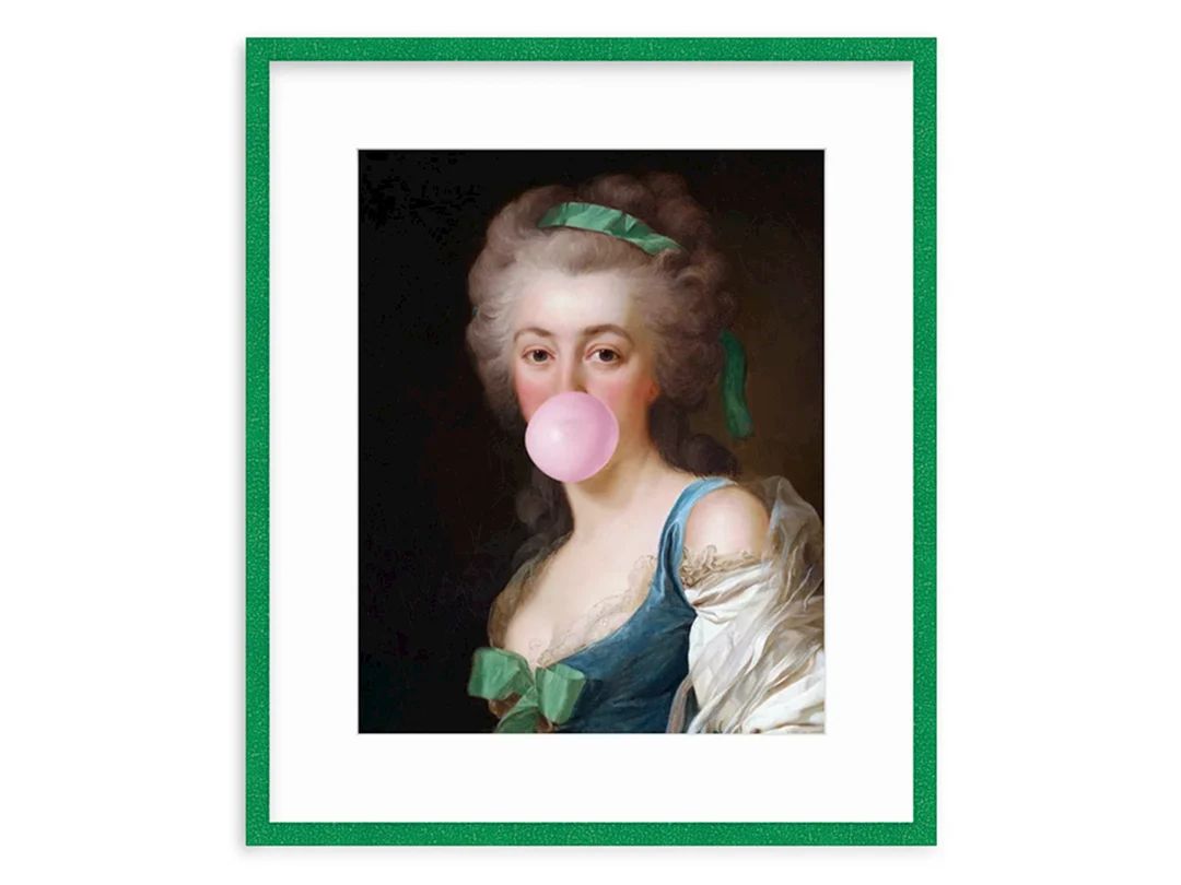 Burst Your Bubble -- Altered Art Print -- Vintage Portrait -- Digital Download | Etsy (US)