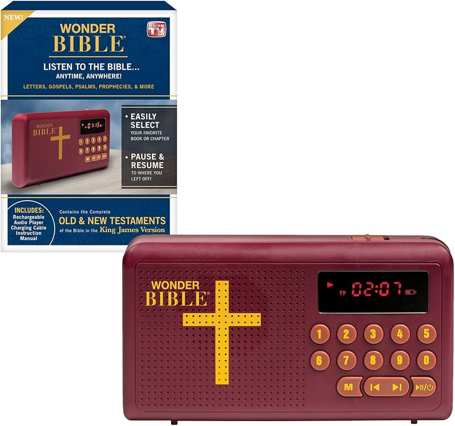 WONDER BIBLE KJV- The Audio Bible Player That Speaks, King James Version, New & Old Testament as ... | Amazon (US)
