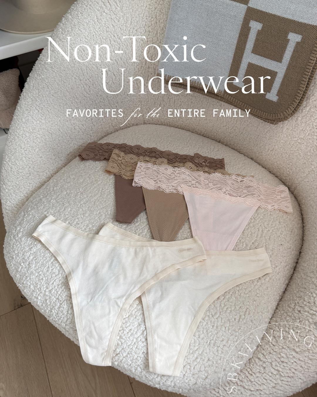 One of the easiest low-tox swaps we ever made as a family 🤍 Underwear sits against our most sensitive skin every single day — so when I learned how many conventional pairs are full of synthetics (aka PLASTIC!!) and chemical finishes, it felt like a no-brainer to switch everyone over.
Here’s what we wear now👇🏻
✨ Kids → 100% organic cotton underwear and boxer briefs (soft, tag-free, and nothing unnecessary against their little bodies). They love the fun prints!
✨ Women’s → pure cotton with no synthetics and harmful dyes. Just clean, comfortable pairs that look seamless under everything and keep plastic from sitting on (or seeping into) your skin all day. I’ve tried SO many brands and these two are my favorite!
✨ Men’s → soft organic cotton boxer briefs that actually breathe and stay comfortable from morning to night. Luke loves these!!

It’s such a simple swap, but it feels so good knowing we’re giving our skin a break from the plastics and chemicals that most underwear still contain. Progress over perfection — this is one of those everyday changes that quietly supports the whole family’s health🤍

Comment “UNDERWEAR” and I’ll send the details to your DMs!!

#LowToxLiving #NonToxicUnderwear #CleanLiving #FamilyWellness

#LTKKids #LTKMens #LTKootd