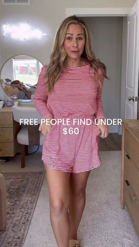 Free People find of the freaking century 😮 this romper is only $58 and at that price it’s an absolute steal!

You will wear this romper multiple times a week it’s truly that good! The material is so soft and it’s the perfect piece to dress up or down. I am wearing a Medium and it comes in 2 colors.


#LTKSeasonal #LTKfindsunder100 #LTKstyletip