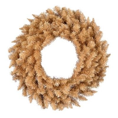 Vickerman Artificial Gold Fir Wreath | Target