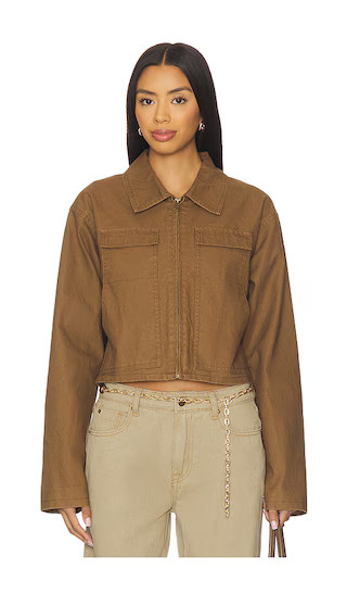 Nautica Jacket in Chocolate | Revolve Clothing (Global)