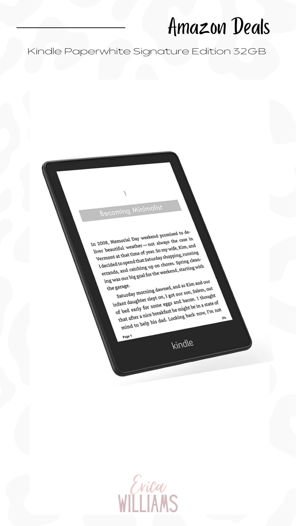 Amazon Kindle Paperwhite Signature Edition 32GB. Amazon Daily Deal  

#LTKsalealert #LTKFind #LTKtravel