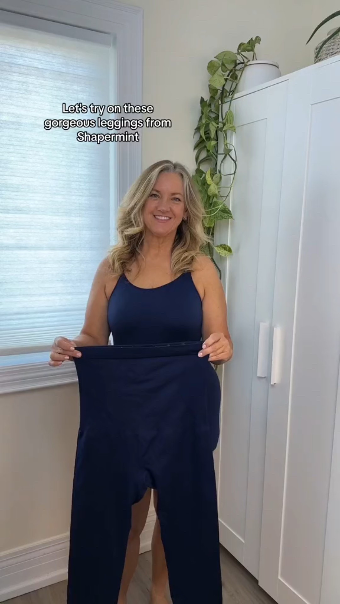 Love this matching set of shipment, leggings and Cami from Shapermint.  Shapewear leggings that don’t roll down. #shapewear #shaperleggings

#LTKMidsize #LTKActive #LTKPlusSize
