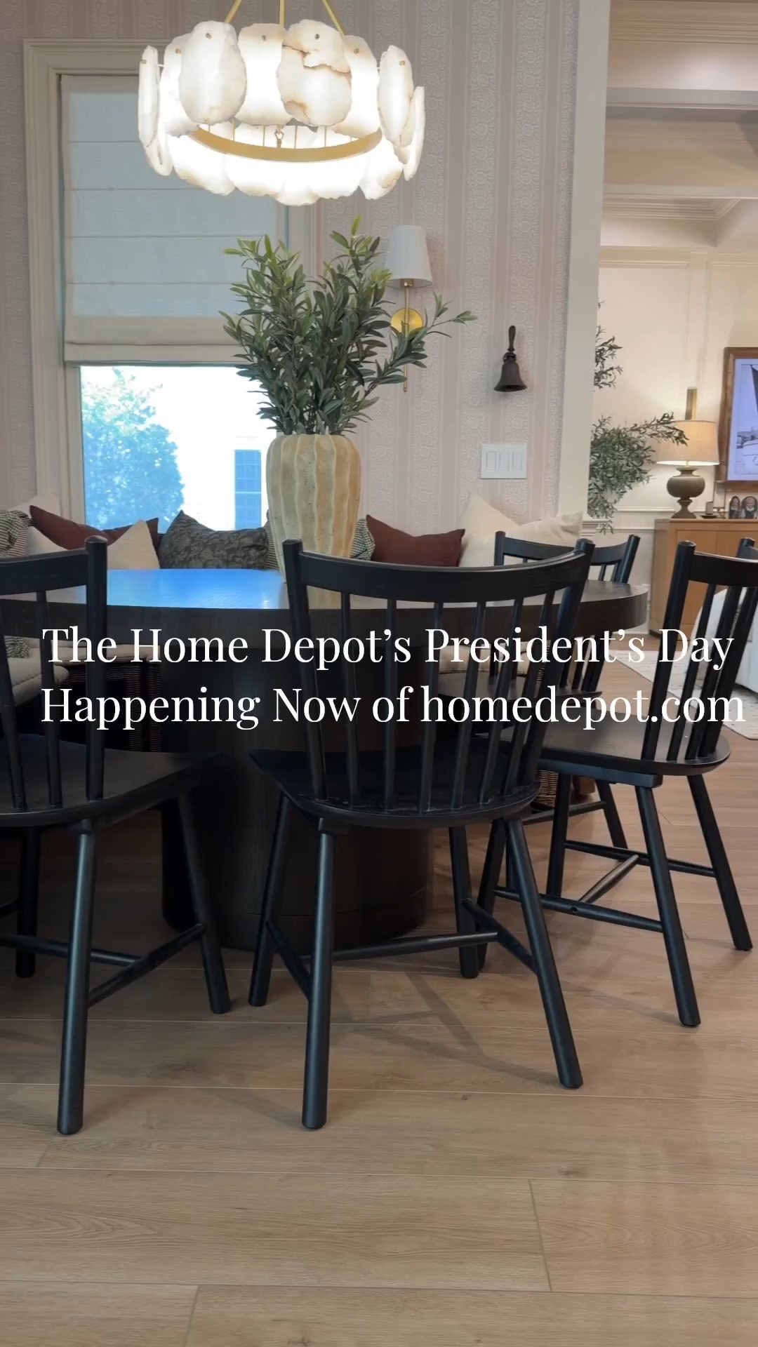 Nothing hits quite like a home refresh
- especially when it's on discount.
The Home Depot President's Day is happening now. From cozy layers to kitchen staples - it's the perfect time to elevate your space without paying full price. Deals run from 2/5 - 3/4. Get up to 30% off select furniture, rugs, & décor on homedepot.com #thehomedepotpartner #homedepotdecor #thehomedepot @homedepot 