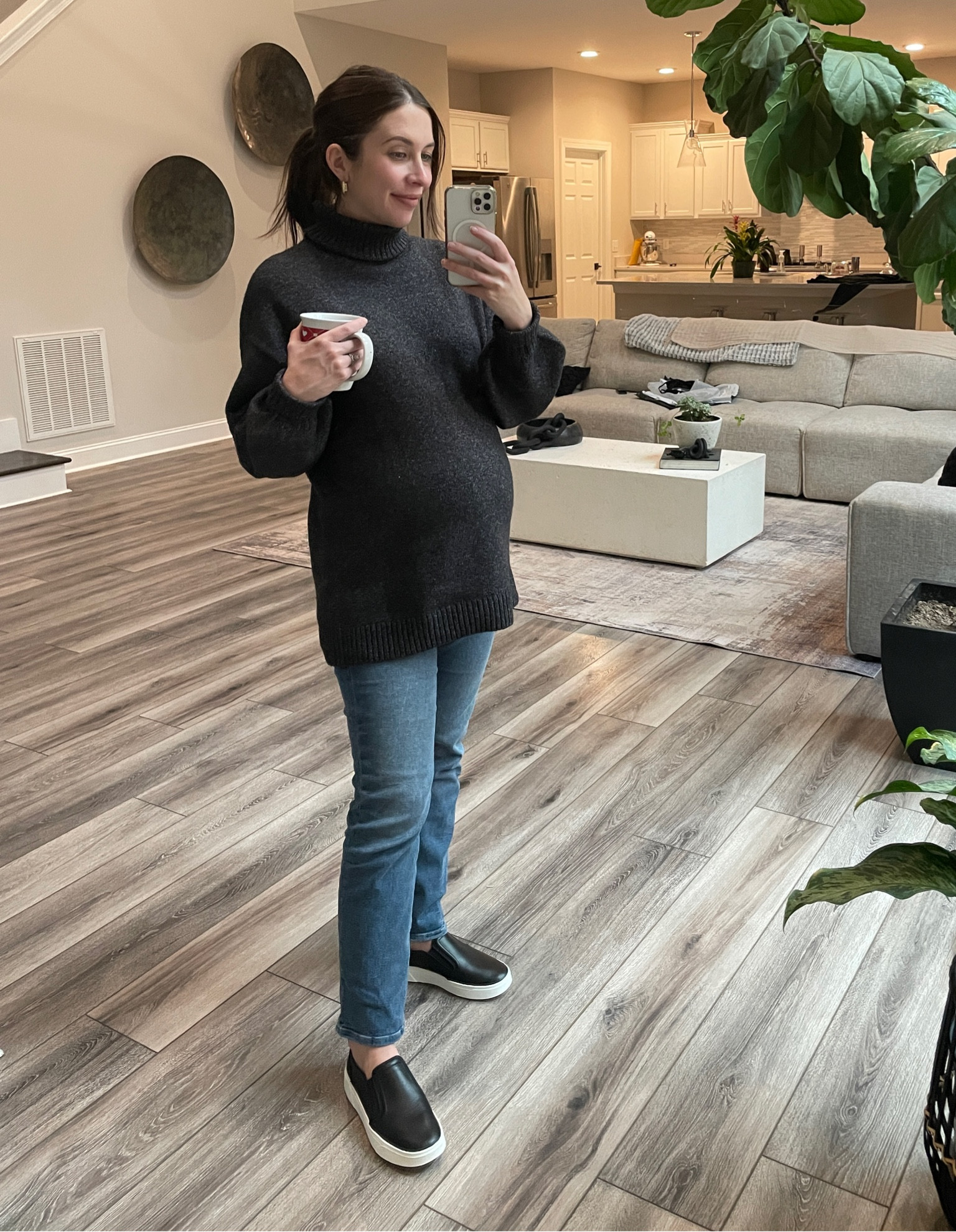 Bump friendly rainy day outfit

#LTKfindsunder50 #LTKsalealert #LTKbump