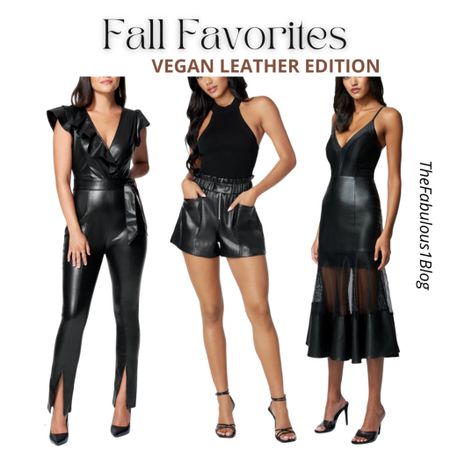 Fall Favorites Vegan Leather Edition 

Fall Outfit, Fall Outfits, Dresses, Dress, Concert Outfit, 

#LTKSeasonal #LTKHalloween #LTKparties