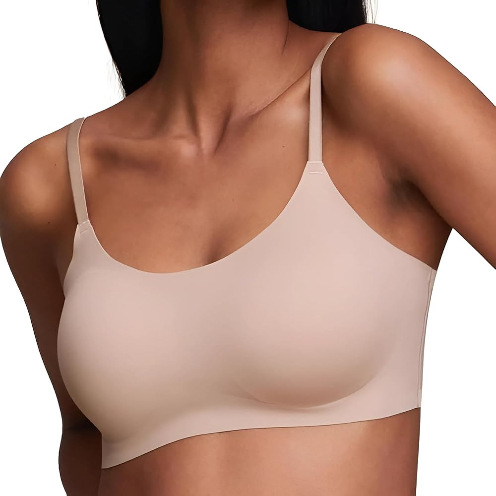 EBY Seamless Support Bralette with Adjustable Straps, Bralettes for Women, Wireless Bra for Women | Amazon (US)