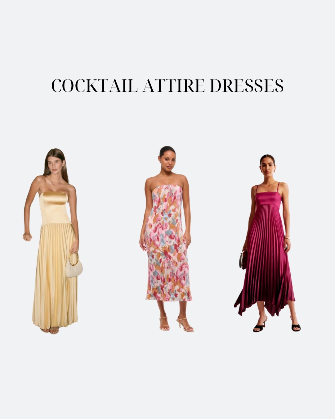 Elevate your wedding guest look with these cocktail attire picks—flirty, elegant, and perfect for dancing the night away! 🍸💃 Which one is your favorite?

#WeddingGuestStyle #CocktailAttire #WeddingFashion #LTKStyling #EffortlessGlam

#LTKSpringSale #LTKWedding
