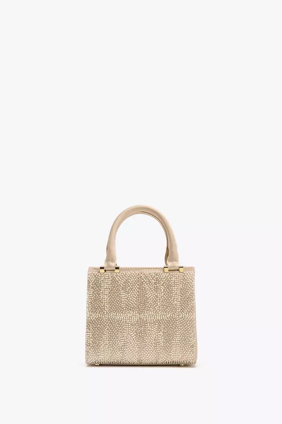 SATIN EFFECT PEARL BAG | Zara US