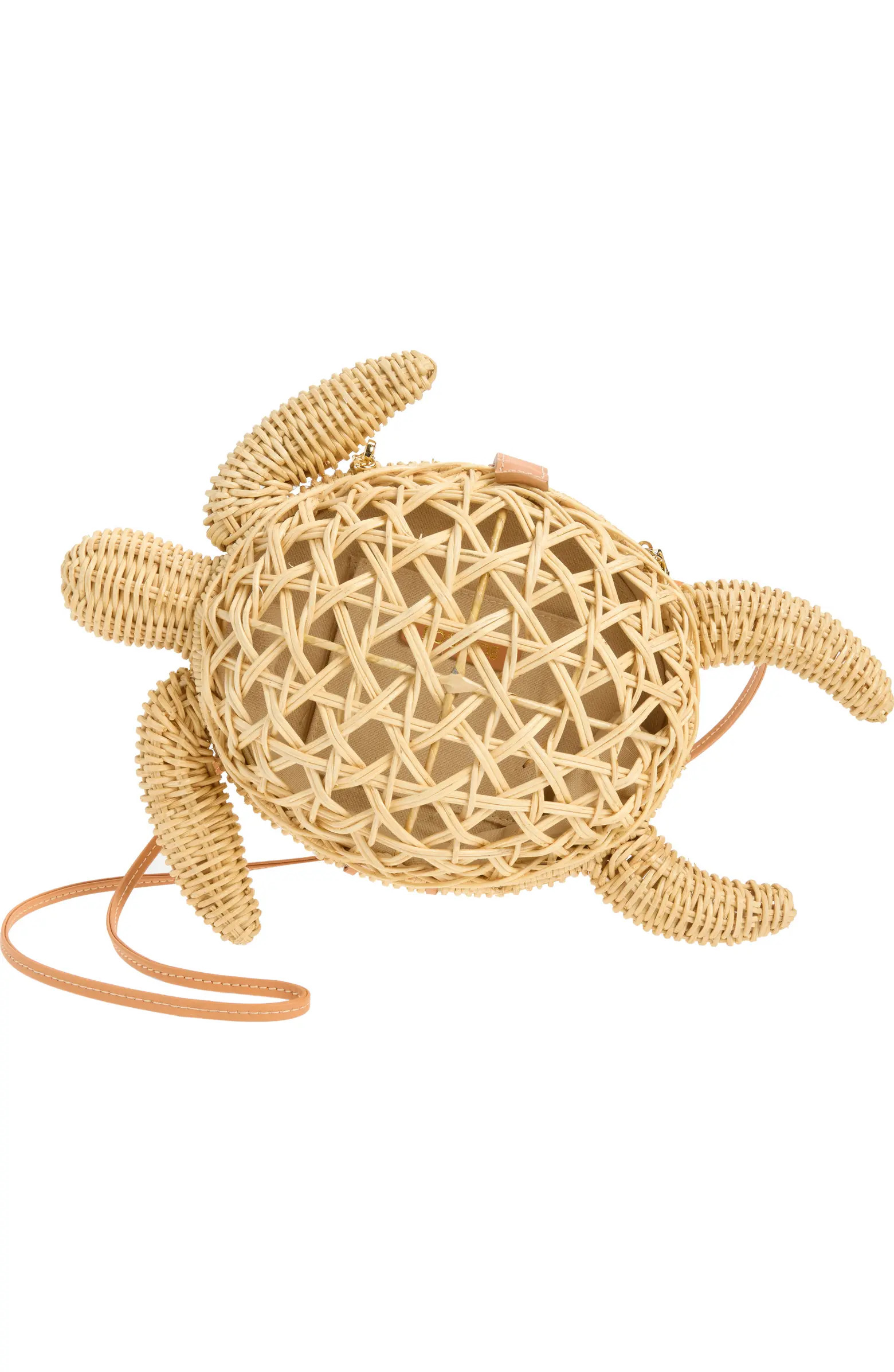 POOLSIDE The Tortoise Rattan Convertible Clutch | Nordstrom | Nordstrom