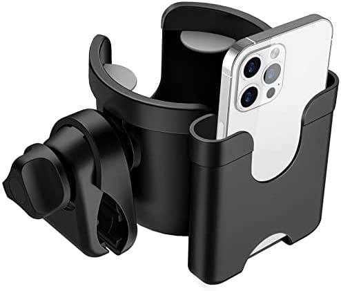 Stroller Cup Holder, Wheelchair Accessories and Stroller Accessories Cup Holder for Stroller with... | Amazon (US)