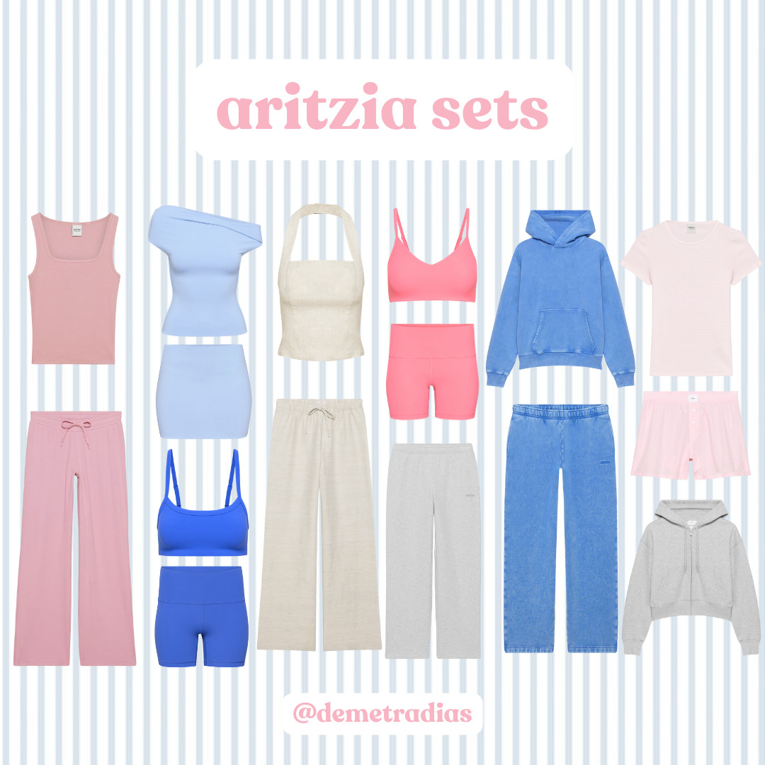 aritzia sets i am currently loving 💝💝💝 

 #LTKStyleTip
