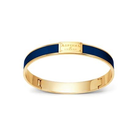 Enamel Bracelet
        Navy Enamel | Aspinal of London