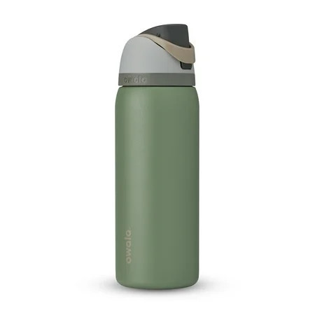 Owala FreeSip Stainless Steel Water Bottle, 32oz, Green House | Walmart (US)