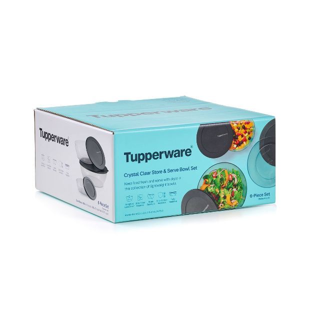 Tupperware Essentials Clear Store & Serve 6pc Set | Target