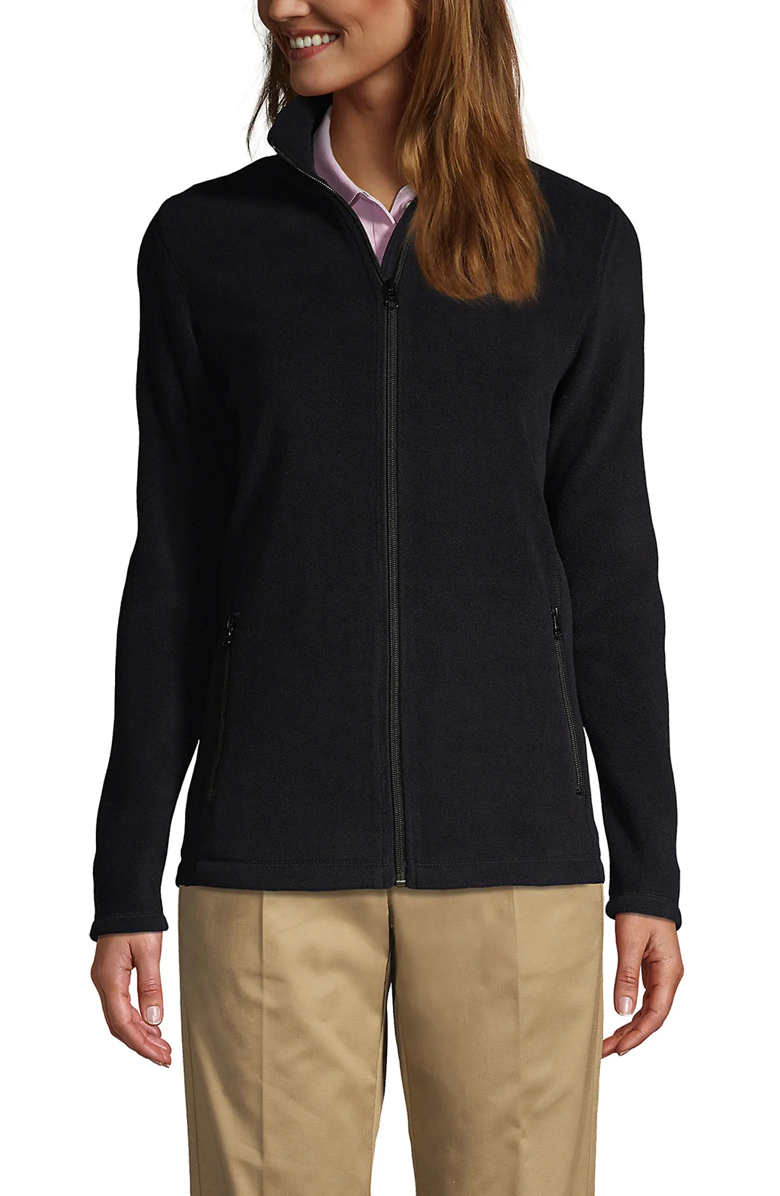 Full-Zip Mid-Weight Fleece Jacket | Nordstrom