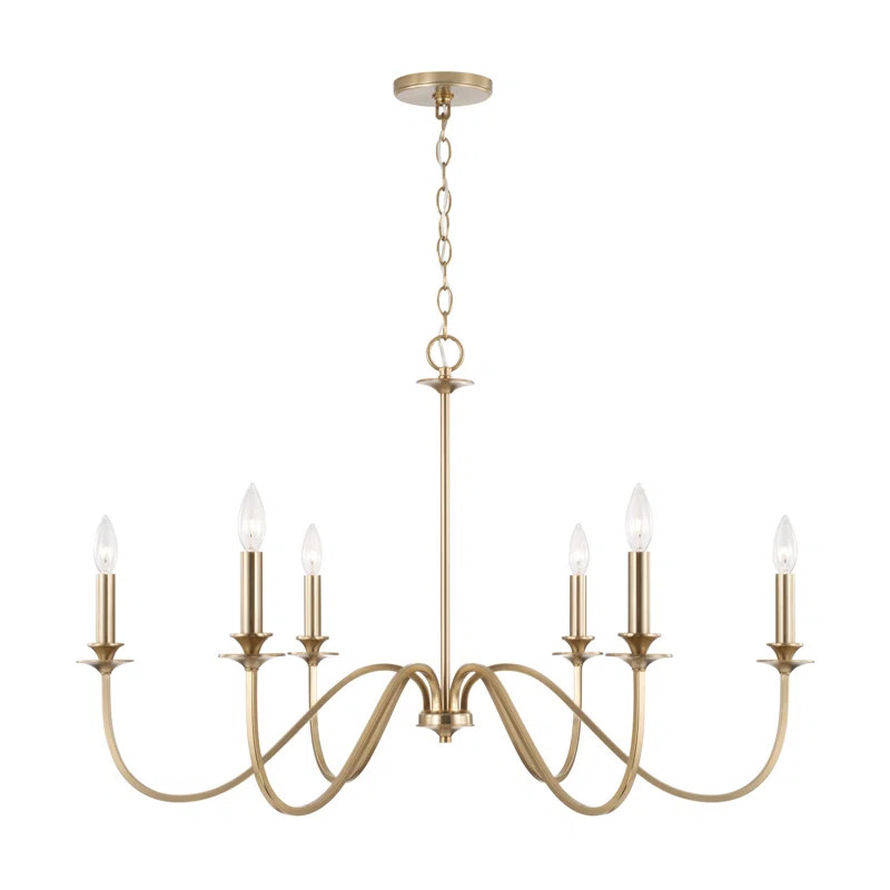 Weston 6 - Light Dimmable Classic / Traditional Chandelier | Wayfair North America
