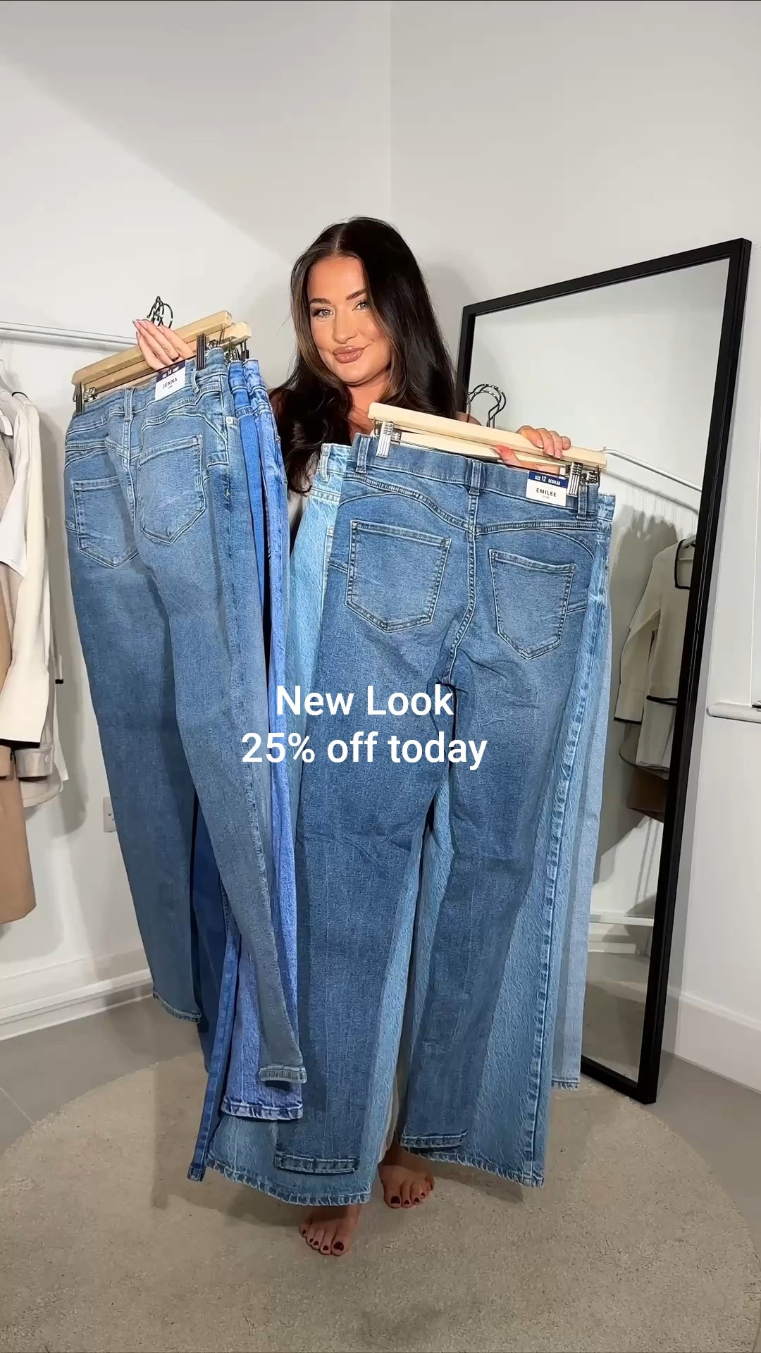 25% off (almost) EVERYTHING* in store & online! With Code SPRING HAUL 

Here’s a jeans try on from this time last year #jeans 

#LTKuk #LTKspring #LTKsale