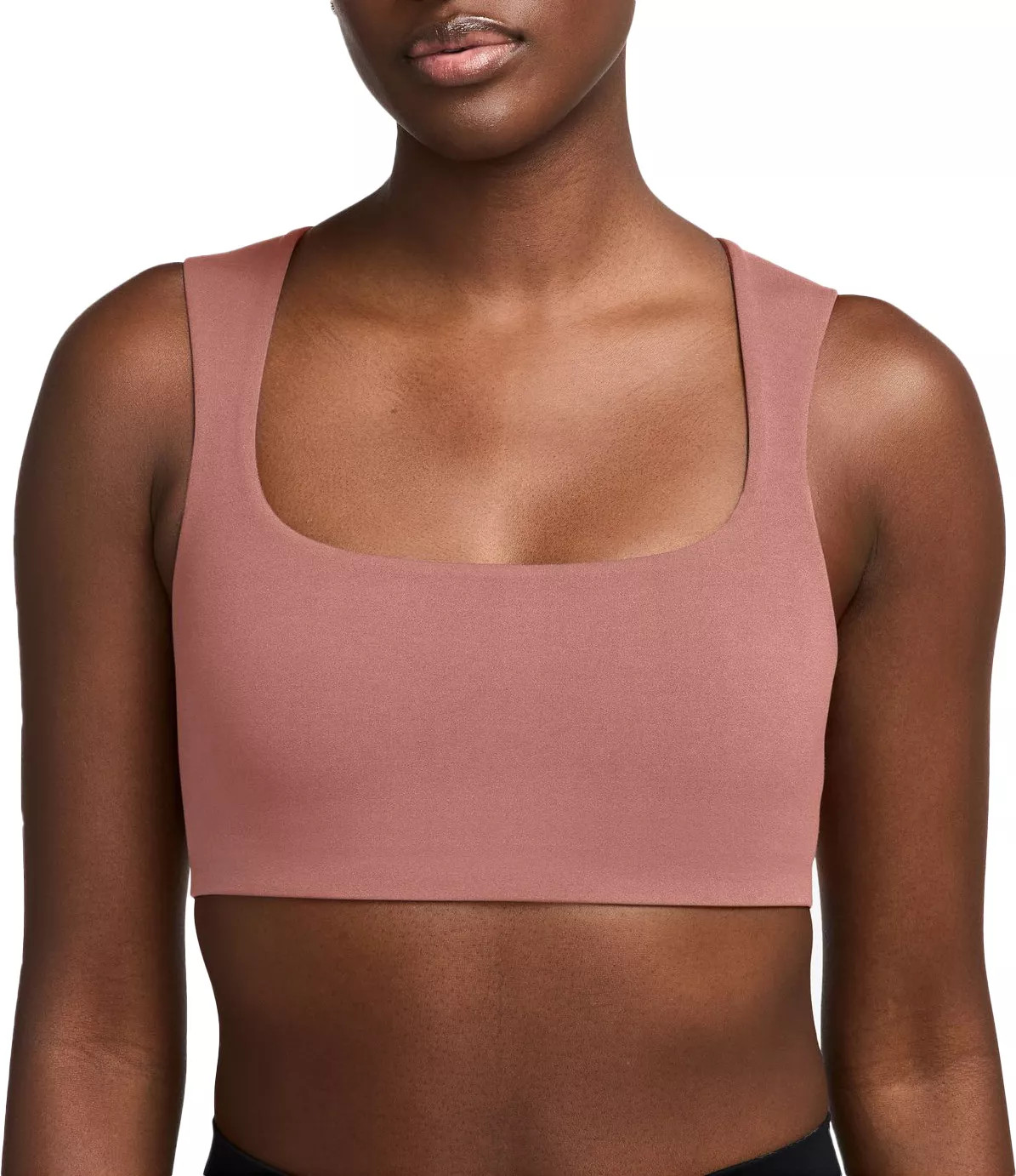 Nike Women's Zenvy Light-Support Lightly Lined Sports Bra, Small, Rust Pink | DICK'S Sporting Goods