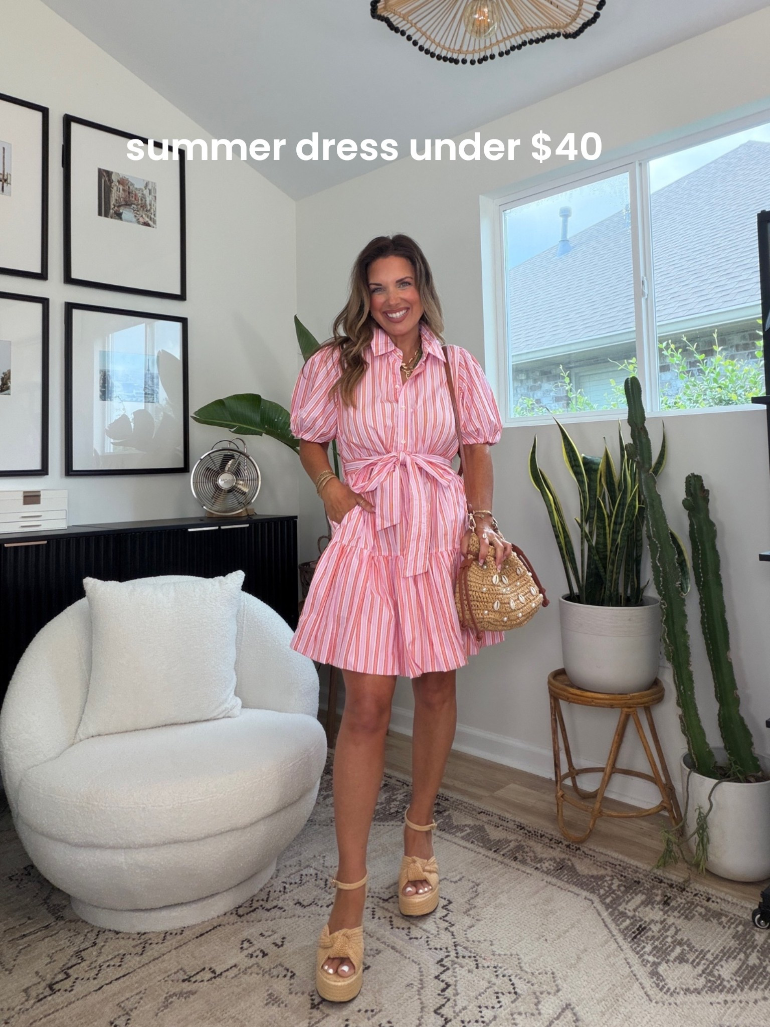 Walmart did it again!! 
Wearing a small in dress. 
#WalmartPartner @WalmartStyle #WalmartStyle

#LTKOver40 #LTKPetite #LTKootd