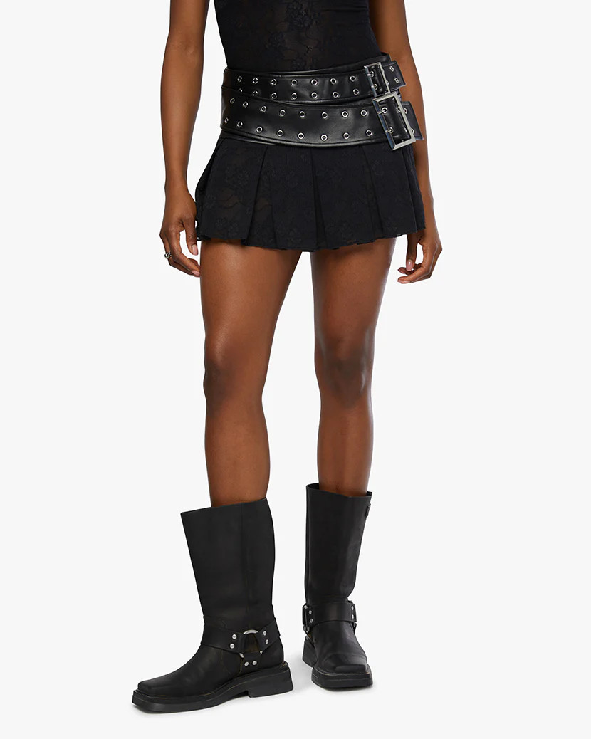 Pleated Micro Mini Skirt | We Wore What