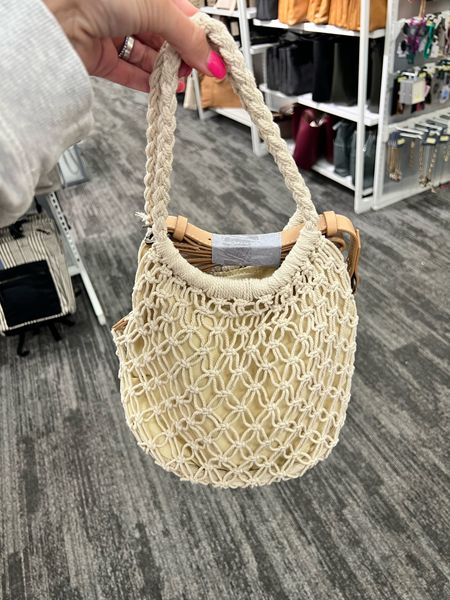 Shop this crochet sling bag at target! So cute for the summer time & even as a beach bag 🙌🏽

#LTKFind #LTKunder50 #LTKitbag