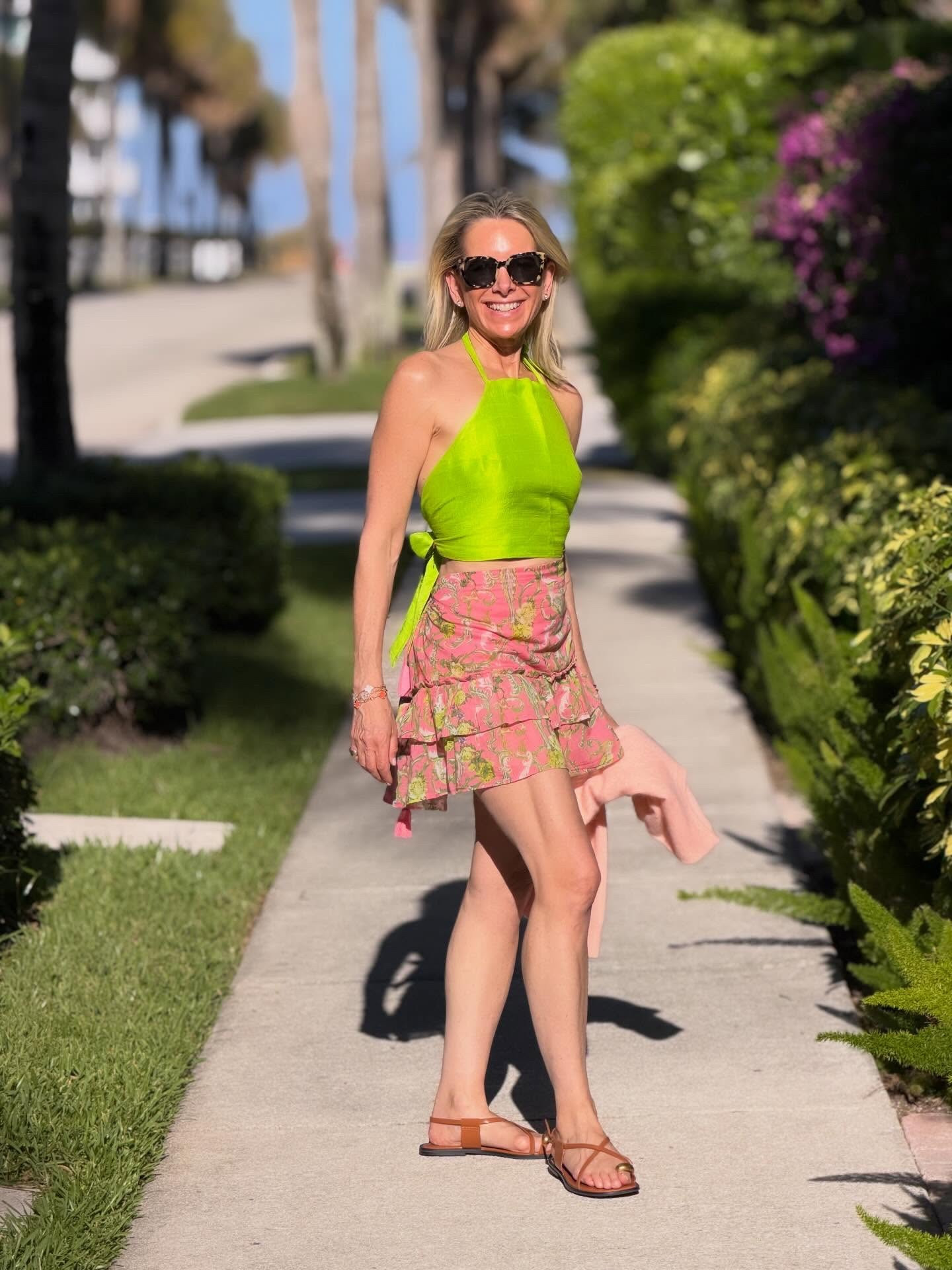 Lately into bright, easy and on repeat 🌸💚
One size on skirt and sweater a size small
#secretsnstyle #palmbeach

#LTKdayinmylife #LTKOver40 #LTKootd
