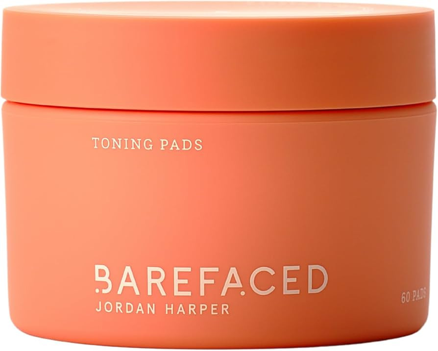 Barefaced Toning Pads (60 count) - Exfoliating Face Pads with 2% Glycolic Acid & Salicylic Acid -... | Amazon (US)