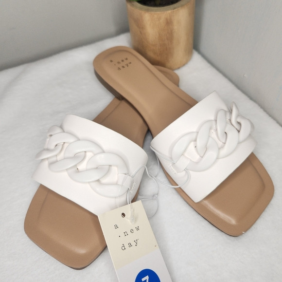 Slide flat Sandals - A New Day | Poshmark