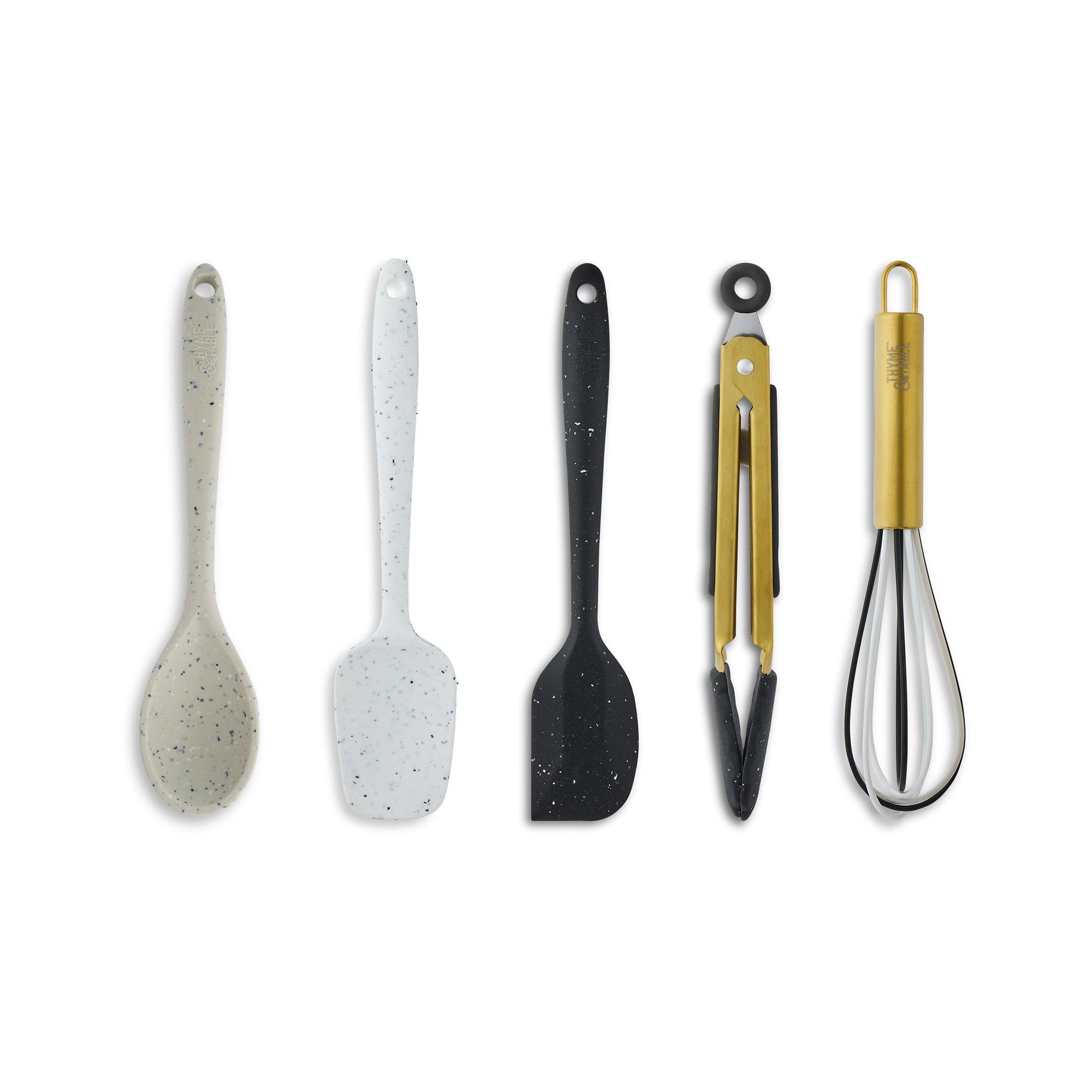 Thyme & Table 5-Piece Silicone Mini Utensil Set | Walmart (US)