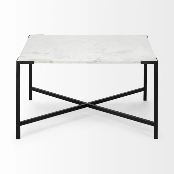Lu Genuine Marble Coffee Table | Wayfair North America